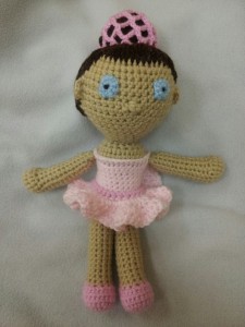 Ballet Dance Doll WITHOUT Earrings