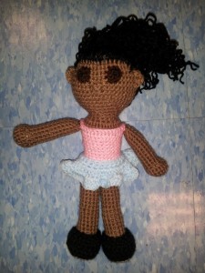 Tap Dance Doll WITHOUT Earrings