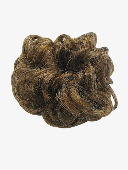Brown - Synthetic Hair Scrunchie